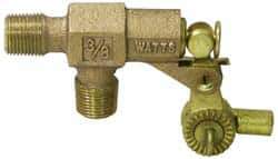 Watts - 3/8" Pipe, Bronze, Mechanical Float Valve - 125 psi, MPT x MPT End Connections - Eagle Tool & Supply