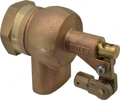 Watts - 1-1/4" Pipe, Bronze, Mechanical Float Valve - 165 psi, FPT x FPT End Connections - Eagle Tool & Supply