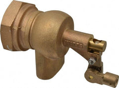 Watts - 2" Pipe, Bronze, Mechanical Float Valve - 165 psi, FPT x OVAL End Connections - Eagle Tool & Supply