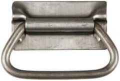 Value Collection - 3.38" Wide Plate x 1-3/4" High Plate, 3-1/2" Bail ID, Chest Handle - 4.13" Wide x 2-3/4" High, Plain - Eagle Tool & Supply