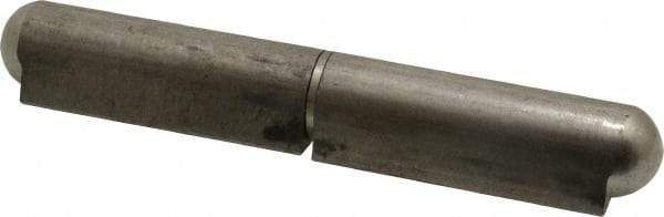 Value Collection - 5-29/32" Long x 0.787" Wide x 0.984" Thick, Weld On Hinge - Stainless Steel with Stainless Pin - Eagle Tool & Supply
