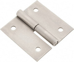 Made in USA - 3" Long x 3" Wide x 0.093" Thick, Slip Joint Hinge - Steel - Eagle Tool & Supply