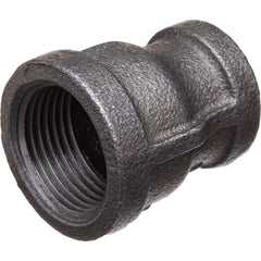 Black Pipe Fittings; Fitting Type: Reducers; Fitting Size: 1″ x 1/2″; Material: Malleable Iron; Finish: Black; Fitting Shape: Straight; Thread Standard: BSPT; Connection Type: Threaded; Lead Free: No; Standards: ASTM A197; BS EN 1562