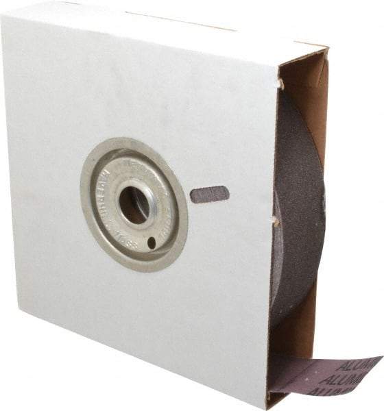 Tru-Maxx - 2" x 50 Yd 80 Grit Aluminum Oxide Cloth Roll - Medium Grade, J Weighted Backing - Eagle Tool & Supply