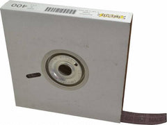 Tru-Maxx - 1-1/2" x 50 Yd 400 Grit Aluminum Oxide Cloth Roll - Super Fine Grade, J Weighted Backing - Eagle Tool & Supply
