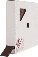 Tru-Maxx - 1-1/2" x 50 Yd 180 Grit Aluminum Oxide Cloth Roll - Very Fine Grade, J Weighted Backing - Eagle Tool & Supply