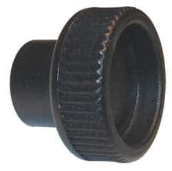 Gibraltar - M4x0.70 Knurled Shoulder Brass Thumb Screw - 14mm OAL, 20mm Head Diam x 8mm Head Height - Eagle Tool & Supply