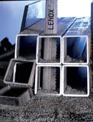 Lenox - 3 to 4 TPI, 27' 6" Long x 2" Wide x 1/16" Thick, Welded Band Saw Blade - Bi-Metal, Toothed Edge, Raker Tooth Set, Flexible Back, Contour Cutting - Eagle Tool & Supply