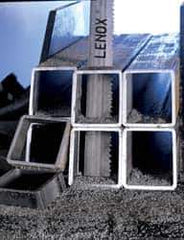 Lenox - 3 to 4 TPI, 27' 6" Long x 2" Wide x 1/16" Thick, Welded Band Saw Blade - Bi-Metal, Toothed Edge, Raker Tooth Set, Flexible Back, Contour Cutting - Eagle Tool & Supply