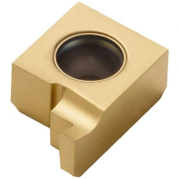 Seco - 1039NL FG Grade CP500, 0.103" Cutting Width Carbide Grooving Insert - 0.103" Max Depth of Cut, Left Hand, TiAlN/TiN Finish - Eagle Tool & Supply