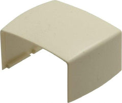 Wiremold - 1-1/8 Inch Long x 1 Inch Wide x 1/2 Inch High, Rectangular Raceway Clip - Ivory, For Use with ECLIPSE PN05 Series Raceways - Eagle Tool & Supply