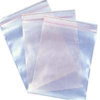 Value Collection - 8" Long x 6" Wide, 4 mil Thick, Self Seal Antistatic Poly Bag - Heavy-Duty Grade - Eagle Tool & Supply