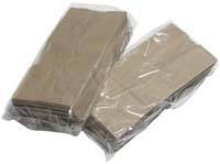 Made in USA - 6 x 15", 2 mil Open Top Polybags - Regular-Duty - Eagle Tool & Supply