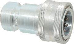 Parker - 3/4 NPTF Steel Hydraulic Hose Female Pipe Thread Coupler - 2,500 psi - Eagle Tool & Supply