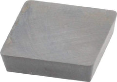 Interstate - SPG422 Grade I22 Carbide Turning Insert - Uncoated, 90° Square, 1/2" Inscr Circle, 1/8" Thick, 1/32" Corner Radius - Eagle Tool & Supply