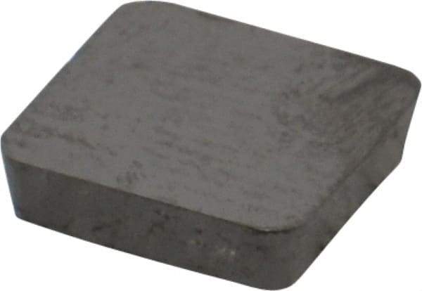 Interstate - SPG424 Grade I55 Carbide Turning Insert - Uncoated, 90° Square, 1/2" Inscr Circle, 1/8" Thick, 1/16" Corner Radius - Eagle Tool & Supply