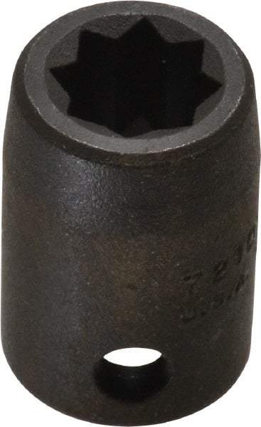 Proto - 3/8" Drive 5/16" Standard Impact Socket - 8 Points, 1" OAL - Eagle Tool & Supply