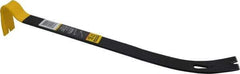 Stanley - 21" OAL Pry Bar - 1-3/4" Wide, Steel - Eagle Tool & Supply