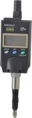 Mitutoyo - 0 to 12.7mm Range, 0.0005 & 0.000800" Graduation, Electronic Drop Indicator - Accurate to 0.0008", English & Metric System, LCD Display - Eagle Tool & Supply