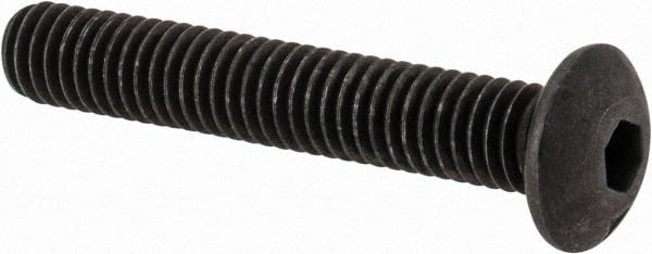 Value Collection - #8-36 UNF Hex Socket Button Cap Screw - Eagle Tool & Supply