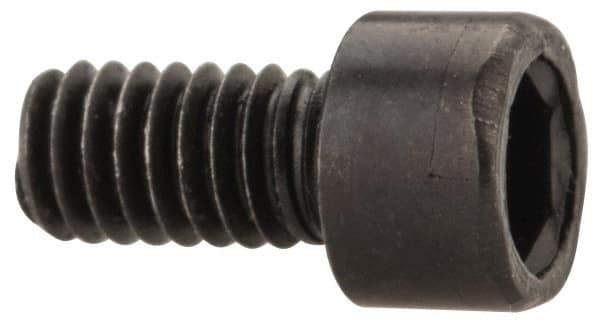 Value Collection - #2-64 UNF Hex Socket Drive, Socket Cap Screw - Alloy Steel, Black Oxide Finish, Fully Threaded, 3/16" Length Under Head - Eagle Tool & Supply