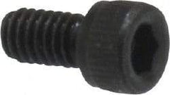 Value Collection - #3-56 UNF Hex Socket Drive, Socket Cap Screw - Alloy Steel, Black Oxide Finish, Fully Threaded, 3/16" Length Under Head - Eagle Tool & Supply