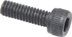 Value Collection - #3-56 UNF Hex Socket Drive, Socket Cap Screw - Alloy Steel, Black Oxide Finish, Fully Threaded, 5/16" Length Under Head - Eagle Tool & Supply