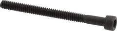 Value Collection - #4-40 UNC Hex Socket Drive, Socket Cap Screw - Alloy Steel, Black Oxide Finish, Partially Threaded, 1-3/8" Length Under Head - Eagle Tool & Supply