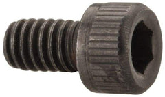 Value Collection - #4-48 UNF Hex Socket Drive, Socket Cap Screw - Alloy Steel, Black Oxide Finish, Fully Threaded, 3/16" Length Under Head - Eagle Tool & Supply