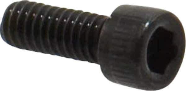 Value Collection - #4-48 UNF Hex Socket Drive, Socket Cap Screw - Alloy Steel, Black Oxide Finish, Fully Threaded, 5/16" Length Under Head - Eagle Tool & Supply