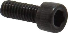 Value Collection - #4-48 UNF Hex Socket Drive, Socket Cap Screw - Alloy Steel, Black Oxide Finish, Fully Threaded, 5/16" Length Under Head - Eagle Tool & Supply