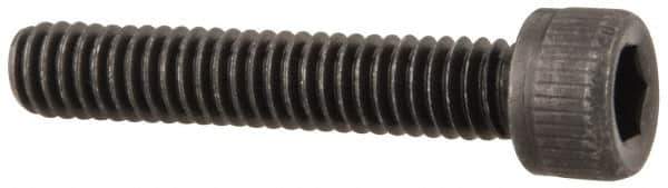 Value Collection - #4-48 UNF Hex Socket Drive, Socket Cap Screw - Alloy Steel, Black Oxide Finish, Fully Threaded, 5/8" Length Under Head - Eagle Tool & Supply