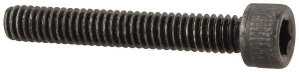 Value Collection - #4-48 UNF Hex Socket Drive, Socket Cap Screw - Alloy Steel, Black Oxide Finish, Fully Threaded, 3/4" Length Under Head - Eagle Tool & Supply