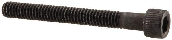 Value Collection - #4-48 UNF Hex Socket Drive, Socket Cap Screw - Alloy Steel, Black Oxide Finish, Partially Threaded, 1" Length Under Head - Eagle Tool & Supply