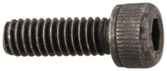 Value Collection - #5-44 UNF Hex Socket Drive, Socket Cap Screw - Alloy Steel, Black Oxide Finish, Fully Threaded, 3/8" Length Under Head - Eagle Tool & Supply