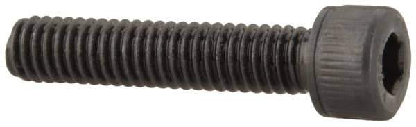 Value Collection - #5-44 UNF Hex Socket Drive, Socket Cap Screw - Alloy Steel, Black Oxide Finish, Fully Threaded, 5/8" Length Under Head - Eagle Tool & Supply