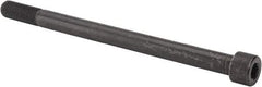 Value Collection - 1-1/4 - 7 UNC Hex Socket Drive, Socket Cap Screw - Alloy Steel, Black Oxide Finish, Partially Threaded, 18" Length Under Head - Eagle Tool & Supply