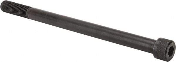 Value Collection - 1-3/8 - 6 UNC Hex Socket Drive, Socket Cap Screw - Alloy Steel, Black Oxide Finish, Partially Threaded, 20" Length Under Head - Eagle Tool & Supply