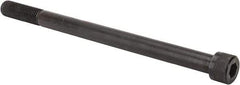 Value Collection - 1-3/8 - 6 UNC Hex Socket Drive, Socket Cap Screw - Alloy Steel, Black Oxide Finish, Partially Threaded, 20" Length Under Head - Eagle Tool & Supply