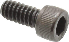 Value Collection - #10-24 UNC Hex Socket Drive, Socket Cap Screw - Alloy Steel, Black Oxide Finish, Fully Threaded, 7/16" Length Under Head - Eagle Tool & Supply