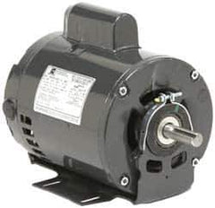 US Motors - 1/3 hp, ODP Enclosure, No Thermal Protection, 1,140 RPM, 115/230 Volt, 60 Hz, Single Phase Permanent Split Capacitor (PSC) Motor - Size 56 Frame, Cradle Mount, 1 Speed, Ball Bearings, 7.4/3.7 Full Load Amps, B Class Insulation, Reversible - Eagle Tool & Supply