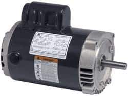 US Motors - 2 hp, ODP Enclosure, 1,740 RPM, 115/230 Volt, 60 Hz, Industrial Electric AC/DC Motor - Size 182 Frame, Horizontal-Footed Mount, 1 Speed, Ball Bearings, 25.6/12.8 Full Load Amps, F Class Insulation - Eagle Tool & Supply