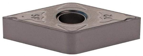Iscar - DNGG430.5 SF Grade IC907 Carbide Turning Insert - 55° Diamond, 1/2" Inscr Circle, 3/16" Thick, 0.0079" Corner Radius - Eagle Tool & Supply