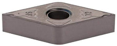 Iscar - DNGG430.5 SF Grade IC907 Carbide Turning Insert - 55° Diamond, 1/2" Inscr Circle, 3/16" Thick, 0.0079" Corner Radius - Eagle Tool & Supply