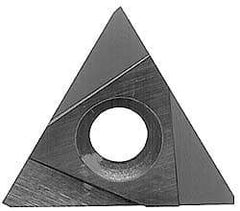 Interstate - 43TNMA Grade I55, 5/32" Cutting Width Carbide Grooving Insert - 0.21" Max Depth of Cut, Right Hand, Uncoated - Eagle Tool & Supply