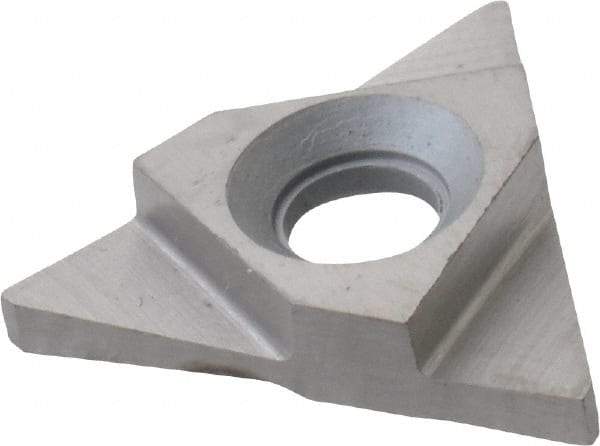 Interstate - 32TNMC Grade I55, 1/16" Cutting Width Carbide Grooving Insert - 0.075" Max Depth of Cut, Left Hand, Uncoated - Eagle Tool & Supply