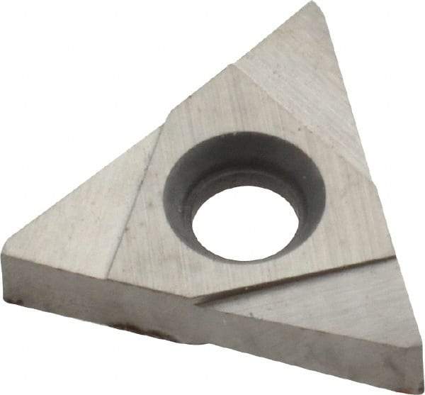 Interstate - 32TNMC Grade I22, 1/8" Cutting Width Carbide Grooving Insert - 0.15" Max Depth of Cut, Right Hand, Uncoated - Eagle Tool & Supply