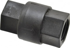 Specialty Mfr - 3/4" Polypropylene Check Valve - Inline, FNPT x FNPT, 125 WOG - Eagle Tool & Supply