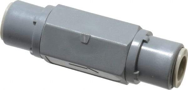 Specialty Mfr - 3/8" PVC Check Valve - Inline, Push To Connect x Push To Connect, 125 WOG - Eagle Tool & Supply