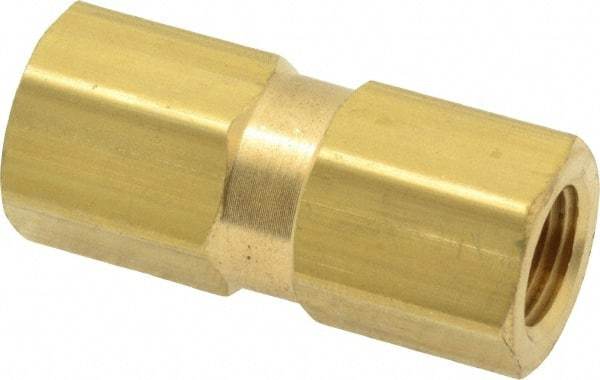 Specialty Mfr - 1/8" Brass Check Valve - Inline, FNPT x FNPT, 500 WOG - Eagle Tool & Supply